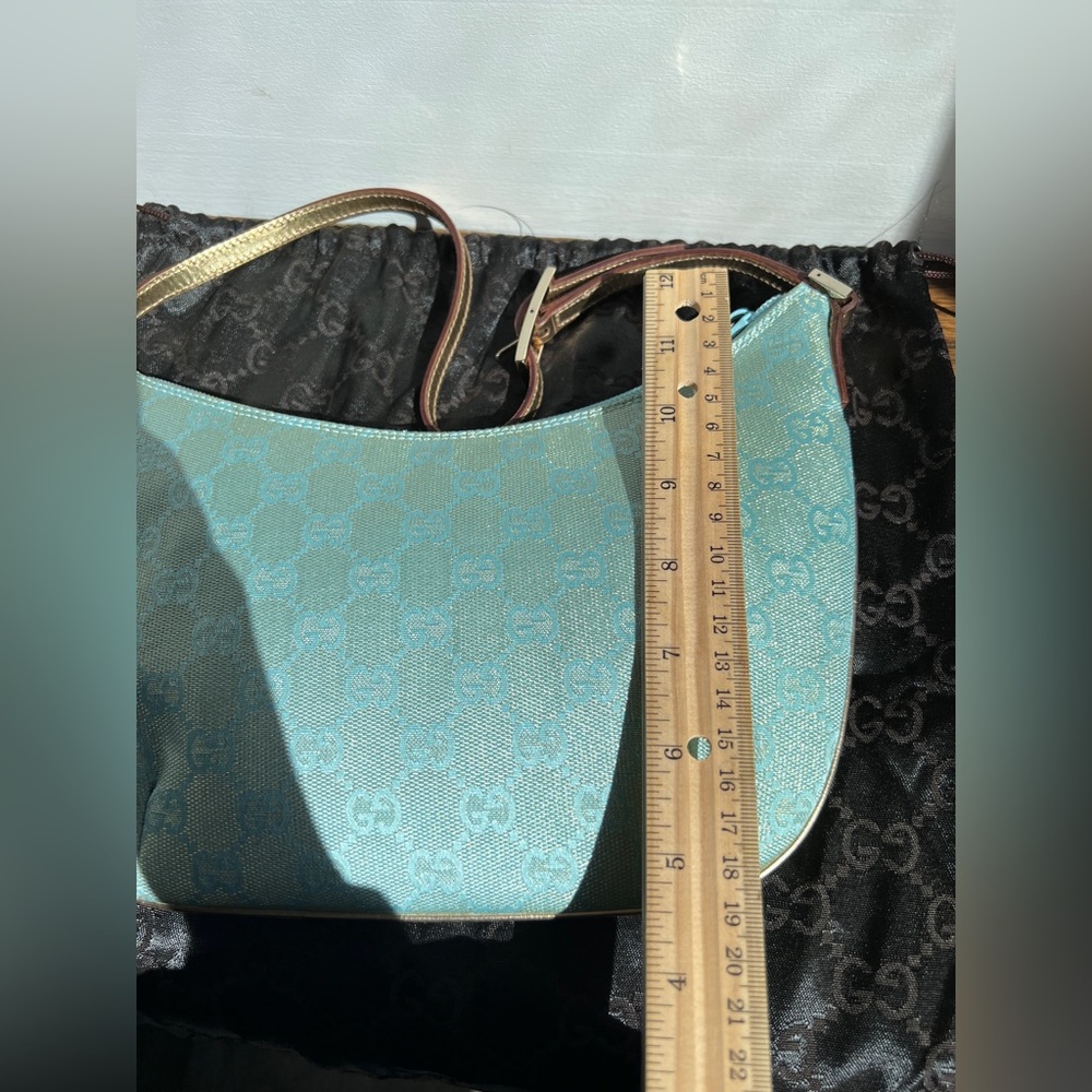 Authentic‼️Vintage Gucci bag 🤩 Tiffany blue - Picture 9 of 17